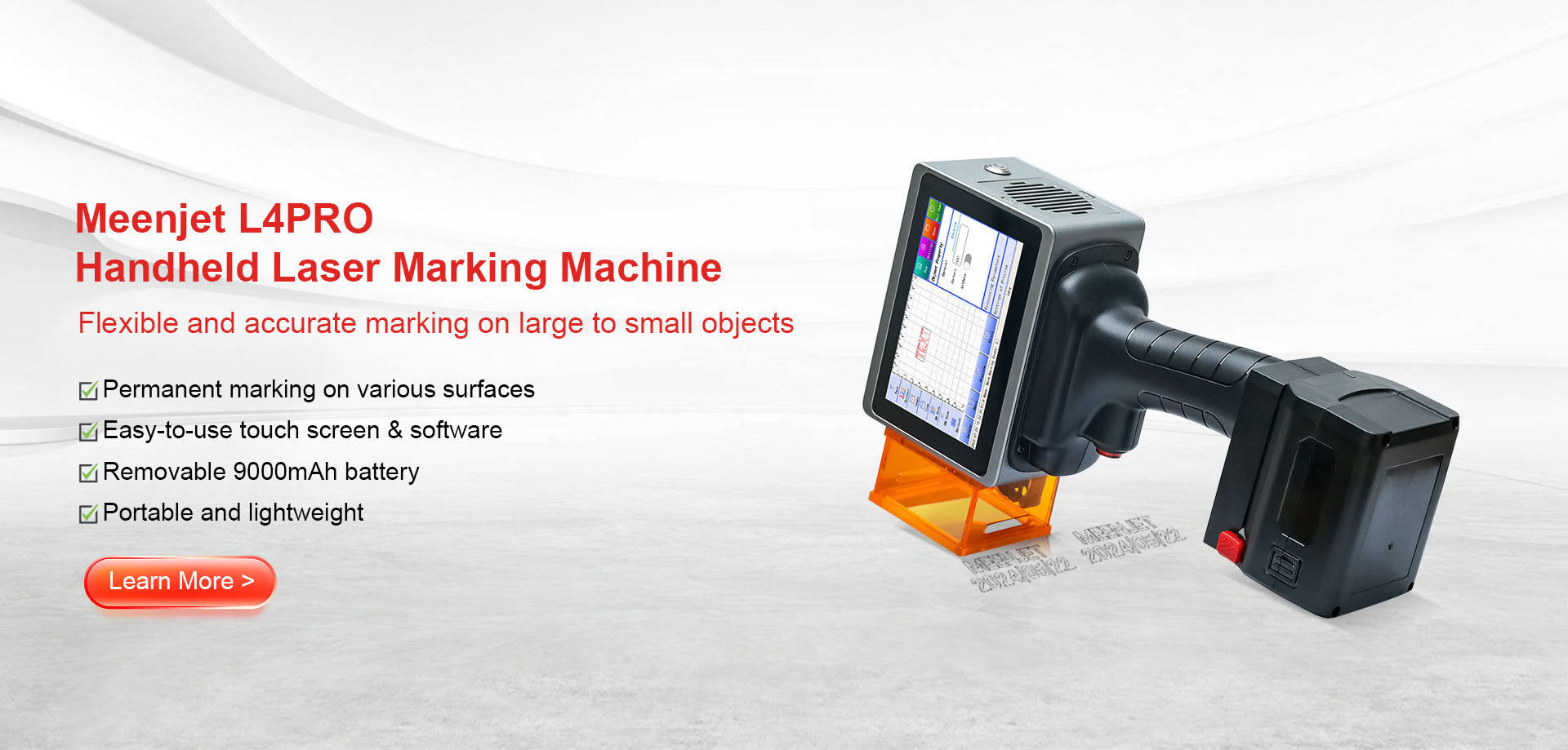 Meenjet L4PRO Handheld Laser Marking Machine