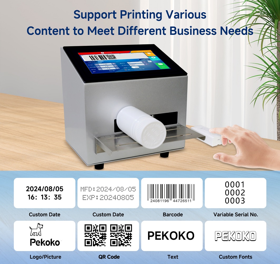 MD1 Desktop Inkjet Coding Machine