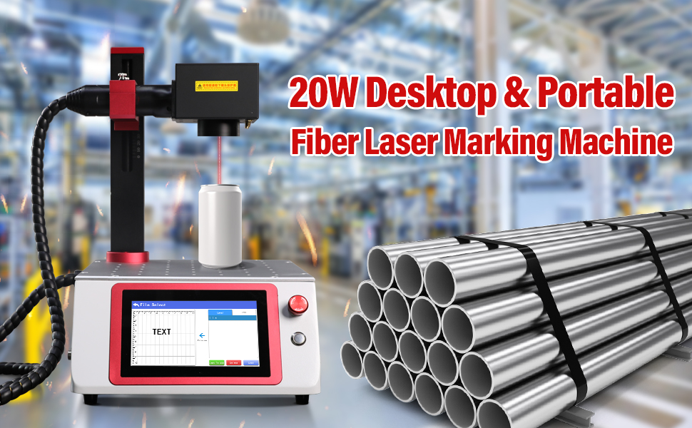 L6PLUS 20W Fiber Laser Marking Machine