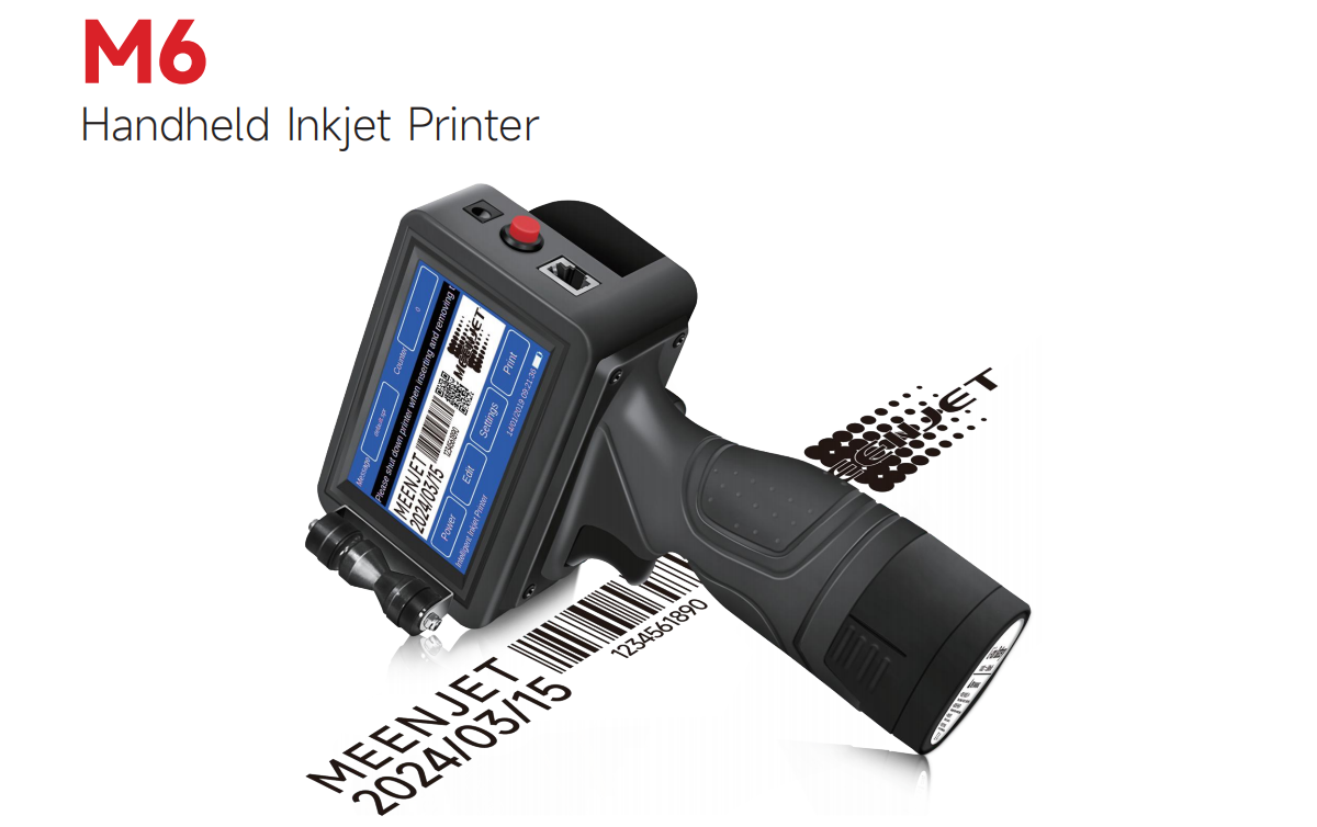 M6 Handheld Inkjet Printer