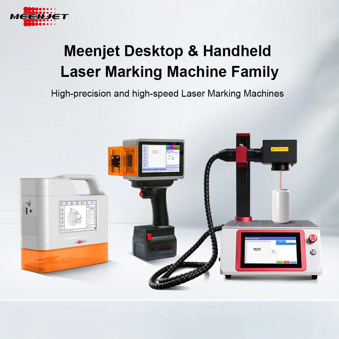 Meenjet Dektop and Hanheld Laser Making Machine