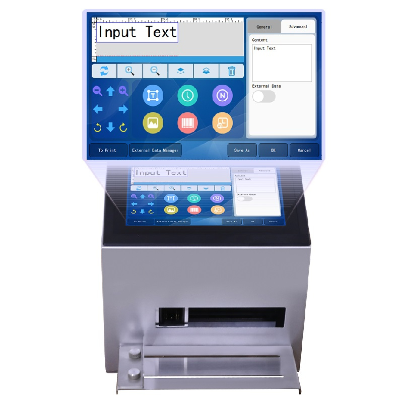 MD1 Desktop Inkjet Coding Machine 