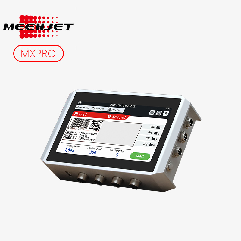 MXPro 1-4 Printing Heads Inkjet Coding Machine