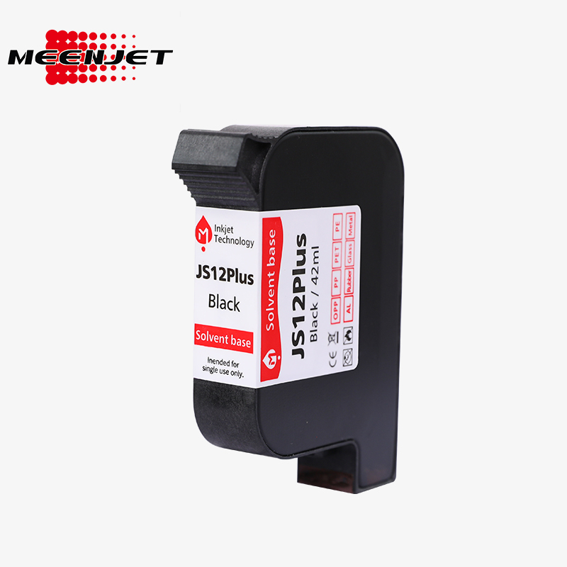 Black Fast Dry Ink Cartridge JS12+