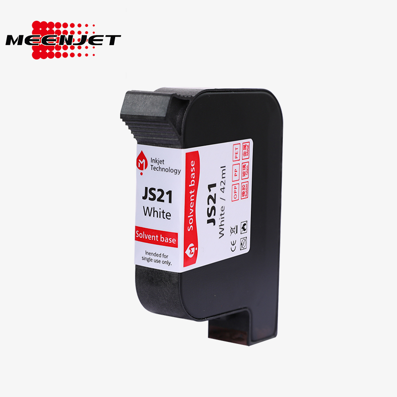 White Solvent Inkjet Ink Cartridges JS21